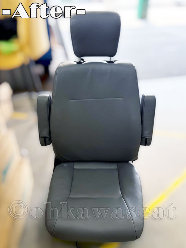 その他の製作 O-17/建設機械・自走式クレーン　タダノ　ラフタークレーン60t　オペレーターシート修正張替後